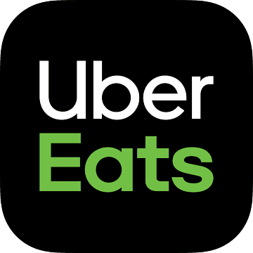 Uber Eats food delivery service logo